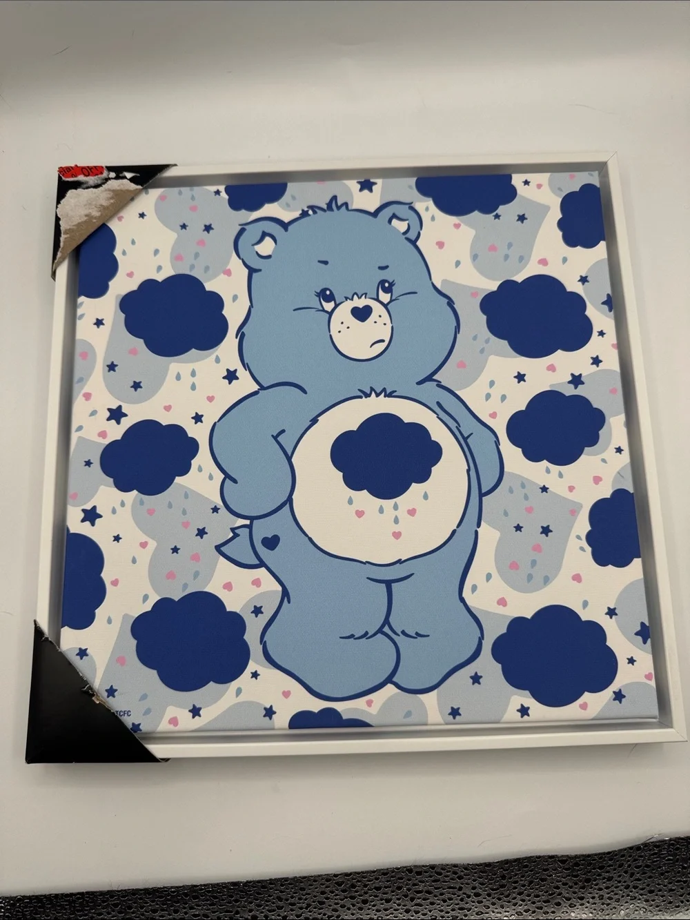 Grumpy Bear Care Bear wall decor